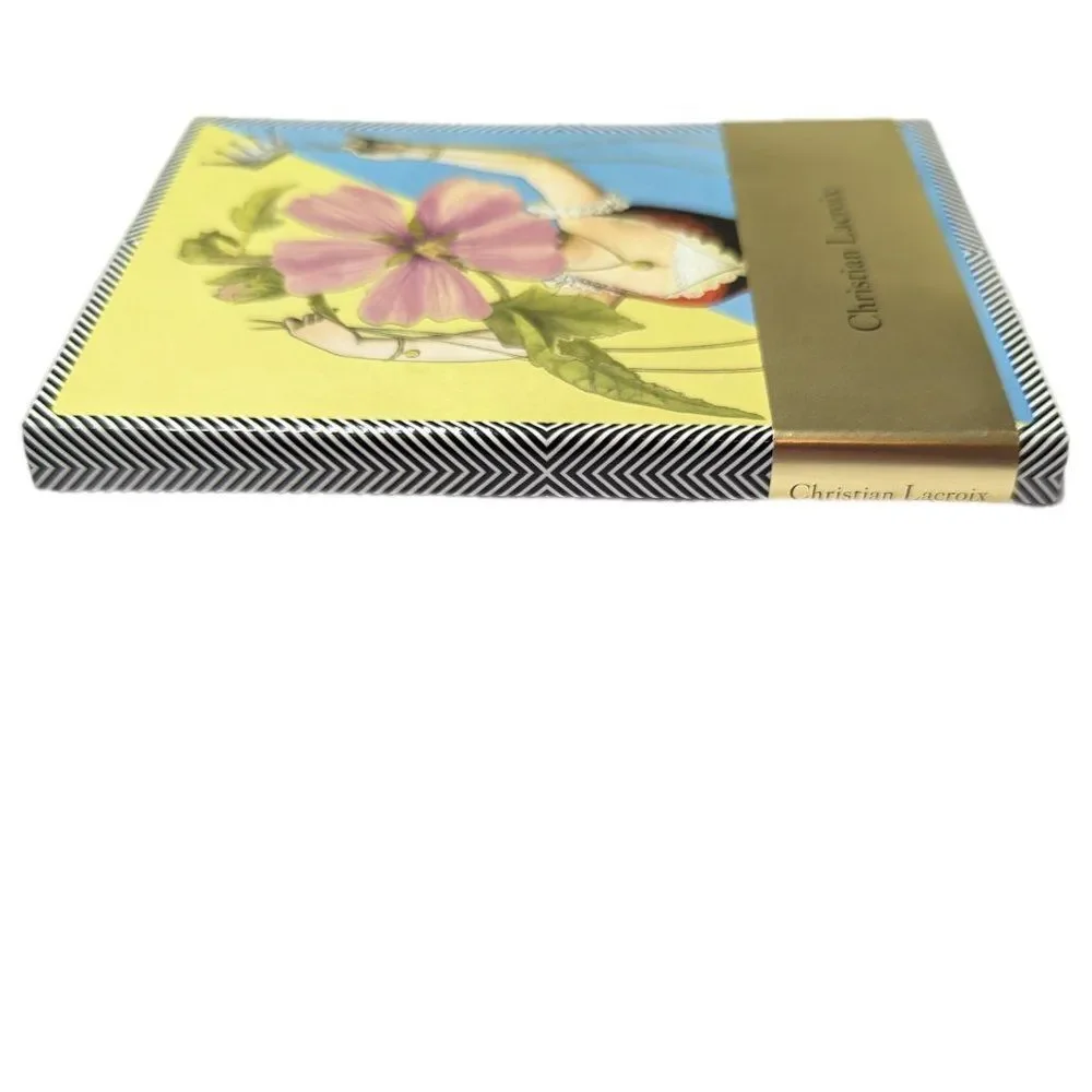 New! Sealed Christian Lacroix‎ Madame Fleur A6 Layflat Notebook 128 pages